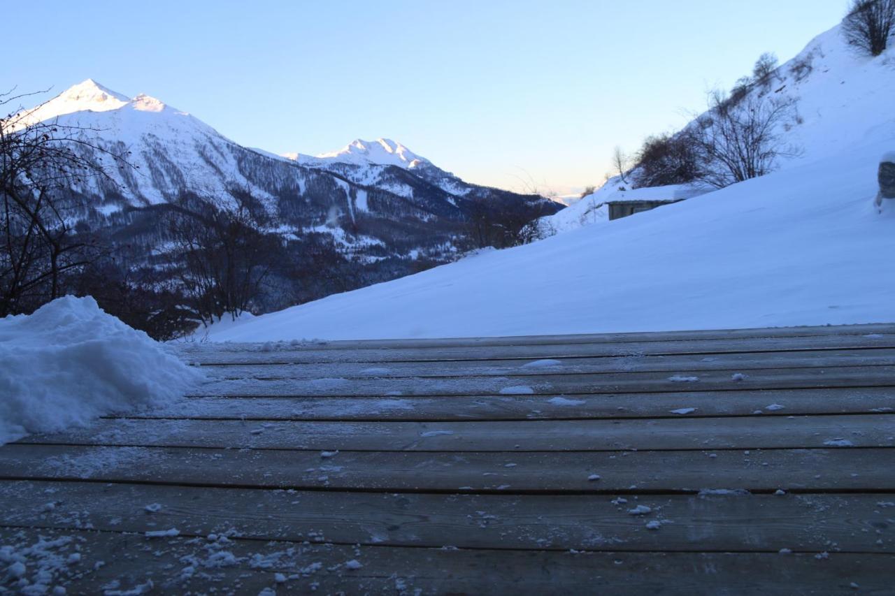 Terrasse, Vue Imprenable Et Ski Au Pied, Votre Refuge Ideal オルシエール エクステリア 写真
