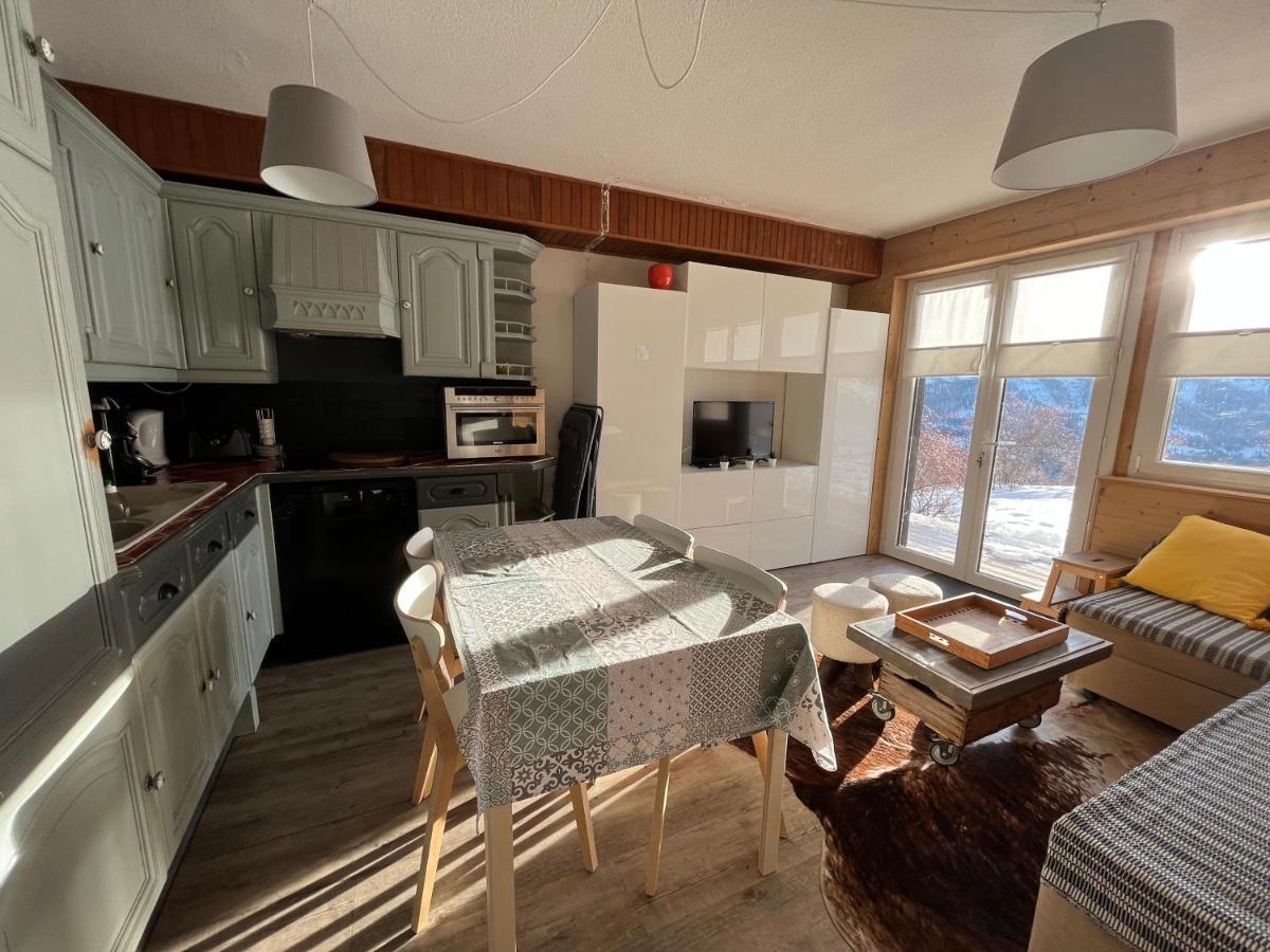 Terrasse, Vue Imprenable Et Ski Au Pied, Votre Refuge Ideal オルシエール エクステリア 写真
